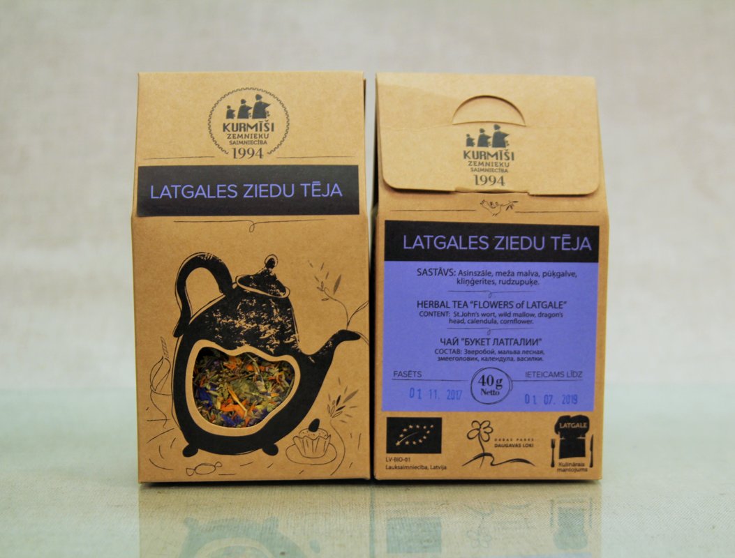 Травяной чай Букет Латгалии, биологический