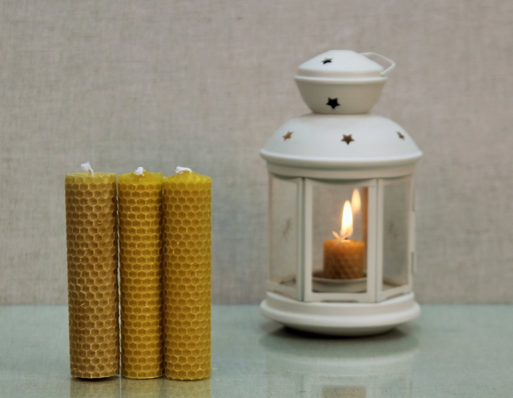 Свечи из пчелиного воска (M1)