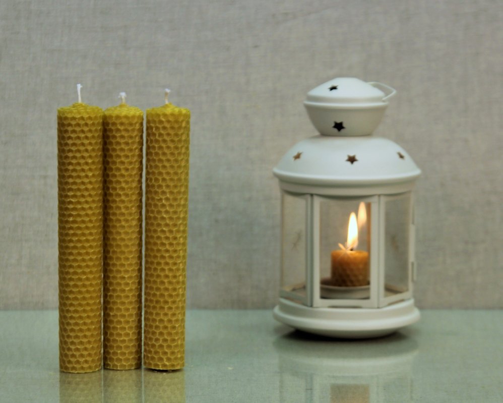 Свечи из пчелиного воска (L1)