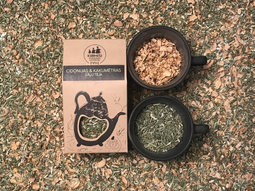 Травяной чай Хеномелес и котовник лимонный 