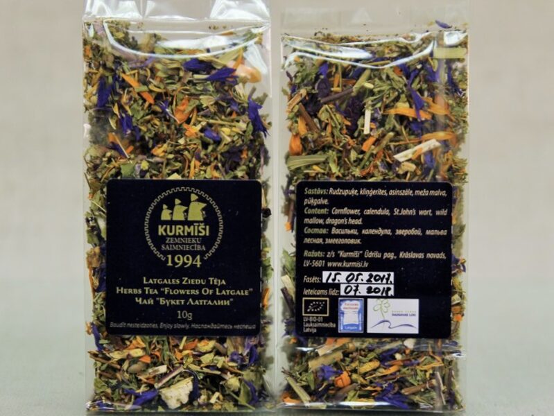 Herbal tea “Flowers of Latgale”, organic