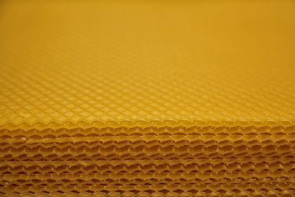 Beeswax comb foundation sheets (6 kg)