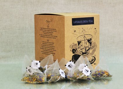 Herbal tea “Flowers of Latgale” (100 tea bags)